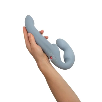 Зображення Безремінний страпон з вібрацією Fun Factory SHARE VIBE PRO cool