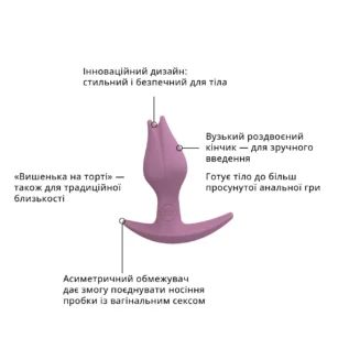 Зображення Анальна пробка Fun Factory BOOTIE FEM