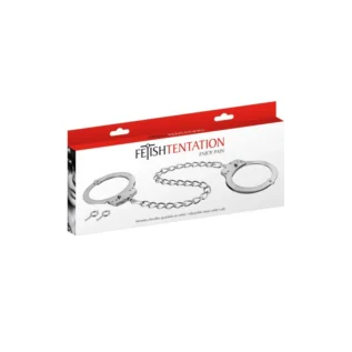 Поножі Fetish Tentation Adjustable metal ankle cuffs 9 Зображення Поножі Fetish Tentation Adjustable metal ankle cuffs