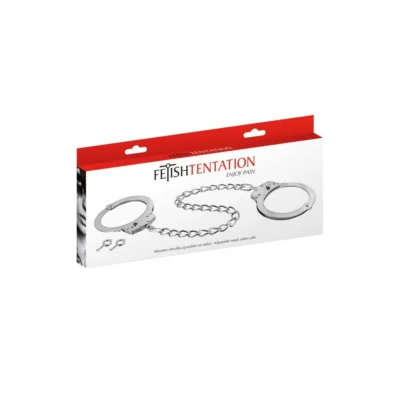 Зображення Поножі Fetish Tentation Adjustable metal ankle cuffs