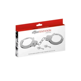 Наручники Fetish Tentation Adjustable metal wrist cuffs 9 Зображення Наручники Fetish Tentation Adjustable metal wrist cuffs