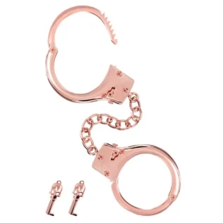 Alternative view of Наручники Fetish Tentation Premium Chick wrist cuffs in rose-gold metal