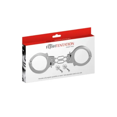 Зображення Наручники Fetish Tentation Soft adjustable metal wrist cuffs