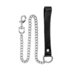 Зображення Повідець Fetish Tentation Premium Metal leash with cowhide leather wrist 72cm