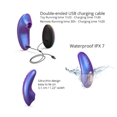 Зображення Вакуумний кліторальний стимулятор Love To Love DREAMER – IRIDESCENT NIGHT