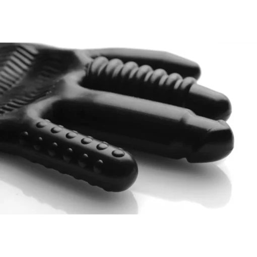 Рукавичка з різними текстурами Master Series Pleasure Poker Textu Glove - Зображення 2
