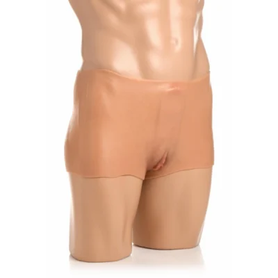 Зображення Накладна вагіна Master Series Silicone Vagina + Butt Panties - Large