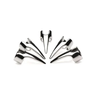 Alternative view of Набір кілець з кігтями Master Series Five-Piece Sensation Claw Rings - Silver