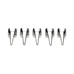 Набір кілець з кігтями Master Series Five-Piece Sensation Claw Rings - Silver 13 Набір кілець з кігтями Master Series Five-Piece Sensation Claw Rings - Silver - Зображення 3