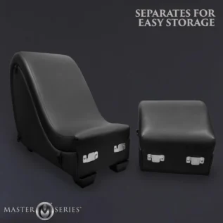 Секс-крісло з подушками Master Series Kinky Sex Lounge with Cushions Black 21 Секс-крісло з подушками Master Series Kinky Sex Lounge with Cushions Black - Зображення 9