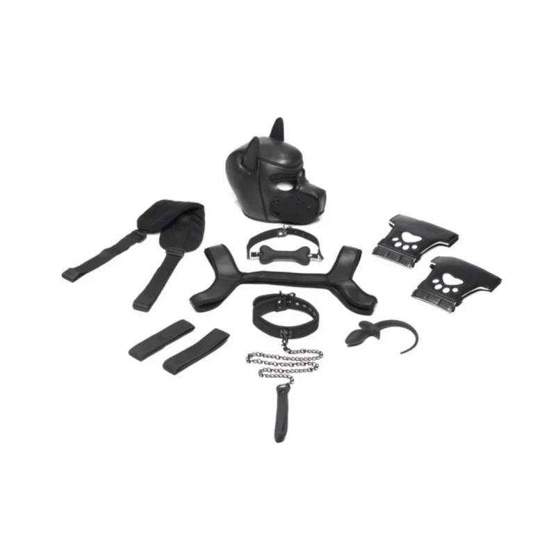 Набір BDSM цуценя Master Series Luxury Pup Arsenal Set - Black