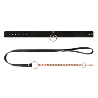 Нашийник з повідцем Rosy Gold - Collar with Leash 13 Нашийник з повідцем Rosy Gold - Collar with Leash - Зображення 5