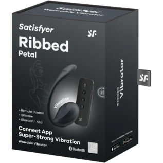 Віброяйце Satisfyer Ribbed Petal Connect App 15 Зображення Віброяйце Satisfyer Ribbed Petal Connect App