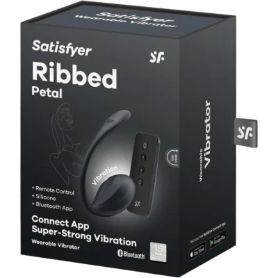 Зображення Віброяйце Satisfyer Ribbed Petal Connect App