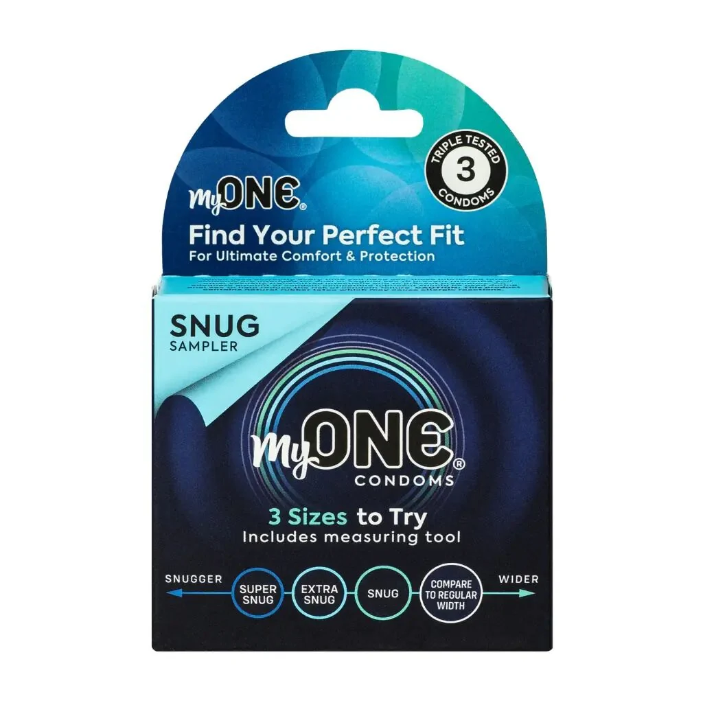 Презервативи MyONE Snug 3 різні розміри 3 Презервативи MyONE Snug 3 різні розміри