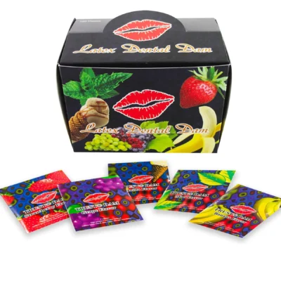 Набір латексних серветок Latex Dental Dams Assorted 100pcs