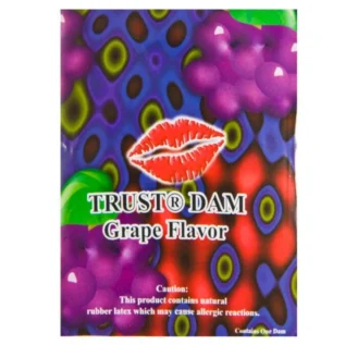 Alternative view of Латексна серветка Latex Dental Dams Grape 1 шт