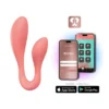 Зображення Вібратор для пар Adrien Lastic Couple Secrets 2.0 + APP