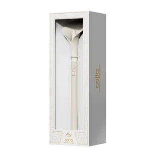 Зображення Вібромасажер Zalo — Calla Ivory White