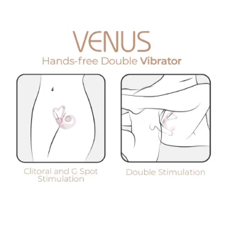 Зображення Вібратор Adrien Lastic Venus + APP
