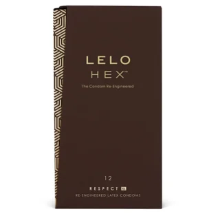 Презервативи LELO HEX Condoms Respect XL 12 Pack