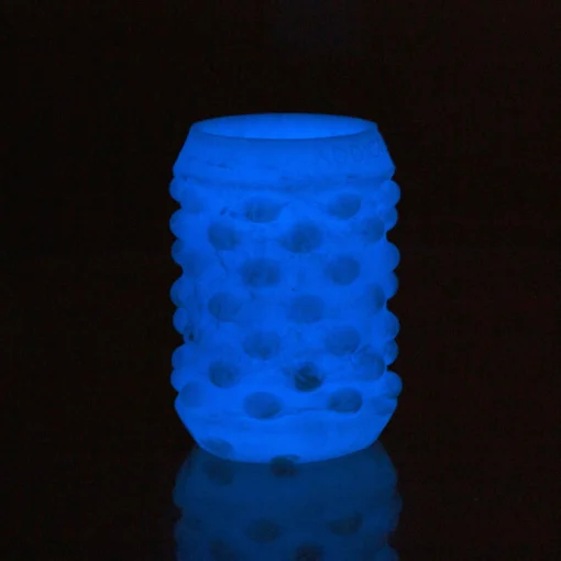 Мастурбатор ADDICTION Silicone Reversible Stroker – Glow in the Dark - Зображення 7