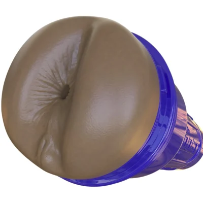 Зображення Мастурбатор-попка Fleshlight Boost Blast Female Medium Dark Flesh, плаваючі кільця Turbo Tech