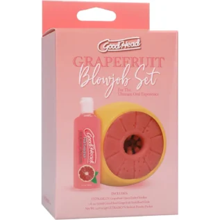 Зображення Набір для мінету Doc Johnson GoodHead Grapefruit Blowjob Set