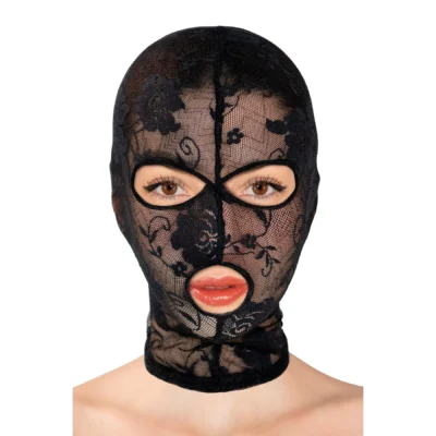 Капюшон для БДСМ Fetish Tentation Patterned fishnet hood
