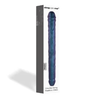Фалоімітатор подвійний Strap-On-Me DOUBLE DONG REALISTIC DILDO - SNAKY METALLIC COLOR 10 Фалоімітатор подвійний Strap-On-Me DOUBLE DONG REALISTIC DILDO - SNAKY METALLIC COLOR - Зображення 3