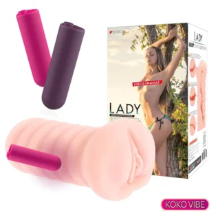 Мастурбатор-вагіна Kokos Lady Vibe 7 Зображення Мастурбатор-вагіна Kokos Lady Vibe