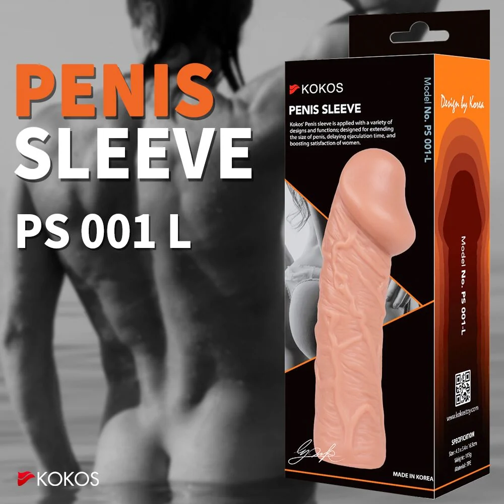 Насадка на член Kokos Penis Sleeve PS 001 L 6 Насадка на член Kokos Penis Sleeve PS 001 L - Зображення 4