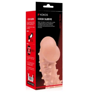 Насадка на член Kokos Cock Sleeve CS 005 10 Насадка на член Kokos Cock Sleeve CS 005 - Зображення 3