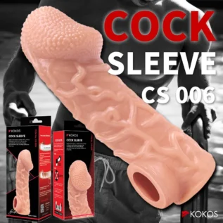 Насадка на член Kokos Cock Sleeve CS 006 17 Зображення Насадка на член Kokos Cock Sleeve CS 006