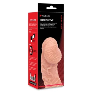 Насадка на член Kokos Cock Sleeve CS 006 14 Зображення Насадка на член Kokos Cock Sleeve CS 006