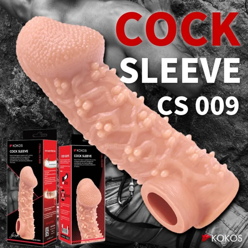 Насадка на член Kokos Cock Sleeve CS 009 M - Зображення 8