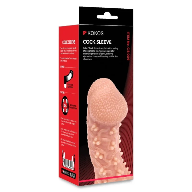 Насадка на член Kokos Cock Sleeve CS 009 M - Зображення 4