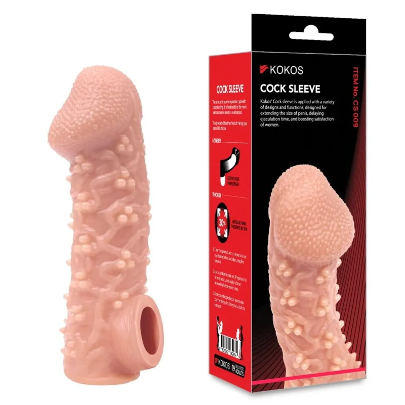 Насадка на член Kokos Cock Sleeve CS 009 L - Зображення 2