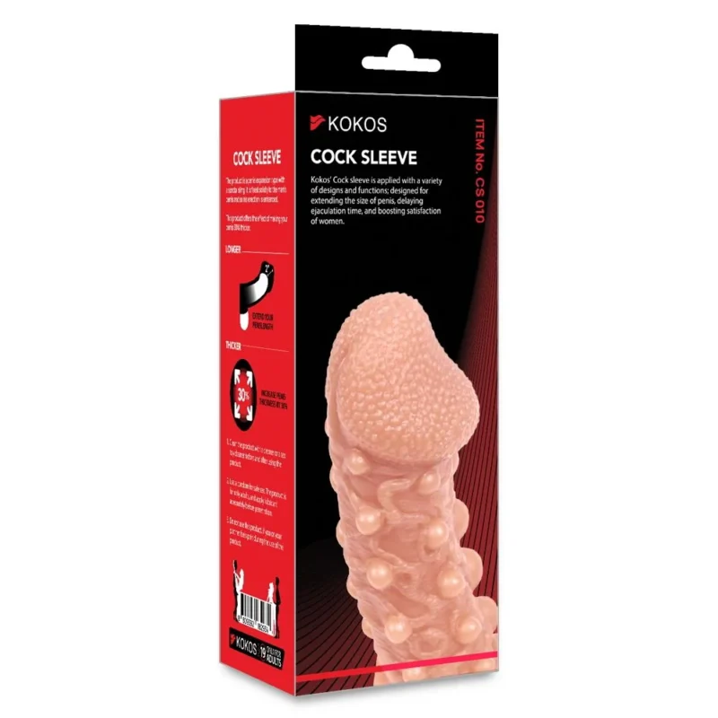 Насадка на член Kokos Cock Sleeve CS 010 L - Зображення 4