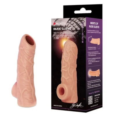Зображення Насадка на член Kokos Nude Sleeve NS 001 L