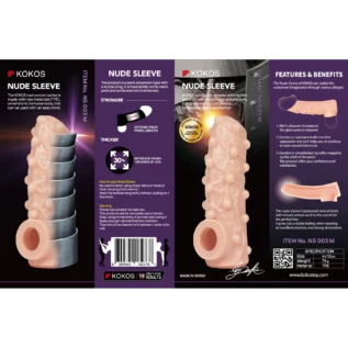 Зображення Насадка на член Kokos Sleeve NS 003