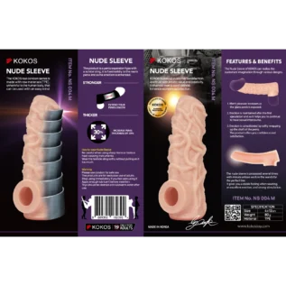 Зображення Насадка на член Kokos Sleeve NS 004