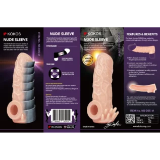 Зображення Насадка на член Kokos Sleeve NS 005