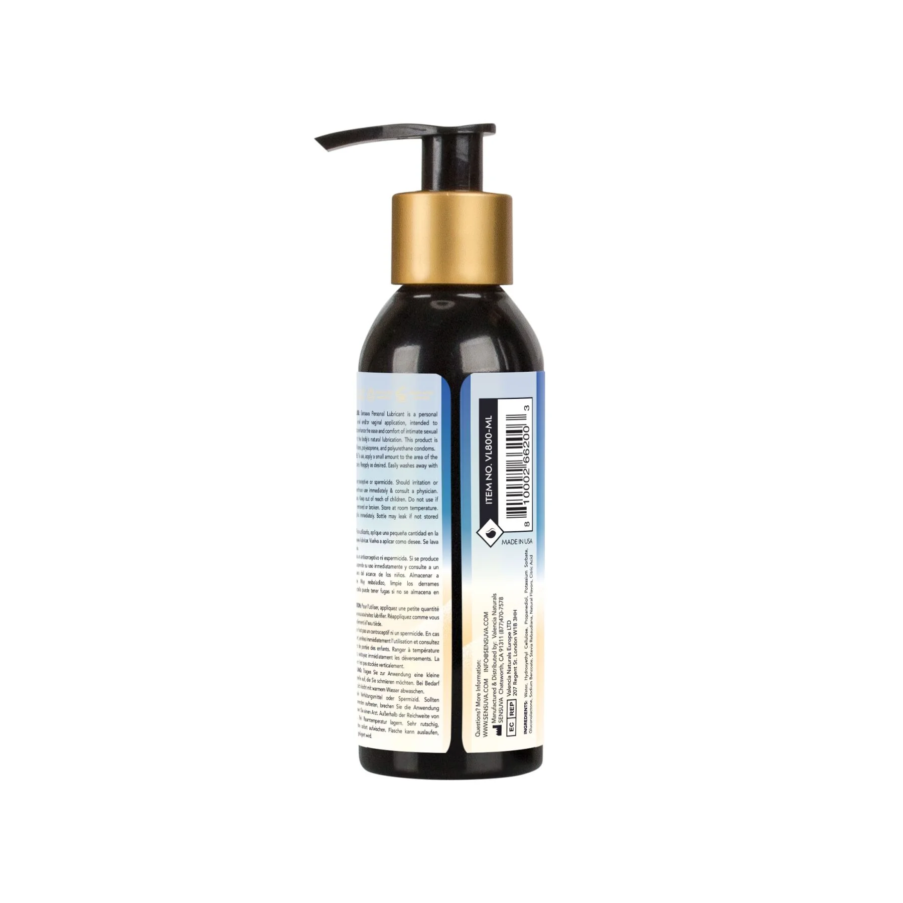 Змазка на водній основі Sensuva Jelly Water-Based 125ml 4 Змазка на водній основі Sensuva Jelly Water-Based 125ml - Зображення 2