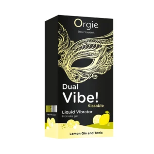 Рідкий вібратор Orgie Dual Vibe! Lemon Gin And Tonic Kissable Liquid Vibrator 15ml 9 Рідкий вібратор Orgie Dual Vibe! Lemon Gin And Tonic Kissable Liquid Vibrator 15ml - Зображення 4