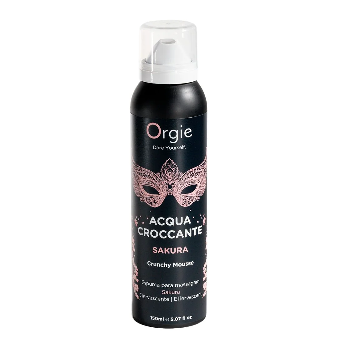 Масажна пінка Orgie – Acqua Croccante Sakura 150ml 3 Масажна пінка Orgie – Acqua Croccante Sakura 150ml