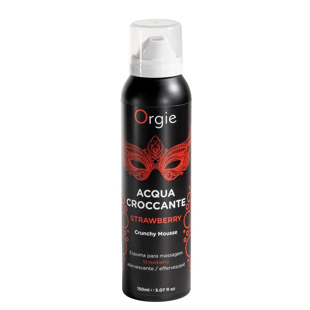 Масажна пінка Orgie – Acqua Croccante Strawberry 150ml 3 Масажна пінка Orgie – Acqua Croccante Strawberry 150ml