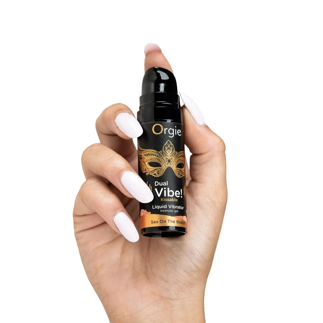 Рідкий вібратор Orgie Dual Vibe! Sex On The Beach Kissable Liquid Vibrator 15ml 4 Рідкий вібратор Orgie Dual Vibe! Sex On The Beach Kissable Liquid Vibrator 15ml - Зображення 2