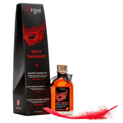 Набір для масажу Orgie – Sexy Therapy Strawberry 100ml