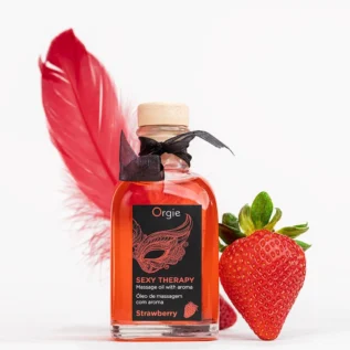 Набір для масажу Orgie – Sexy Therapy Strawberry 100ml 9 Зображення Набір для масажу Orgie – Sexy Therapy Strawberry 100ml